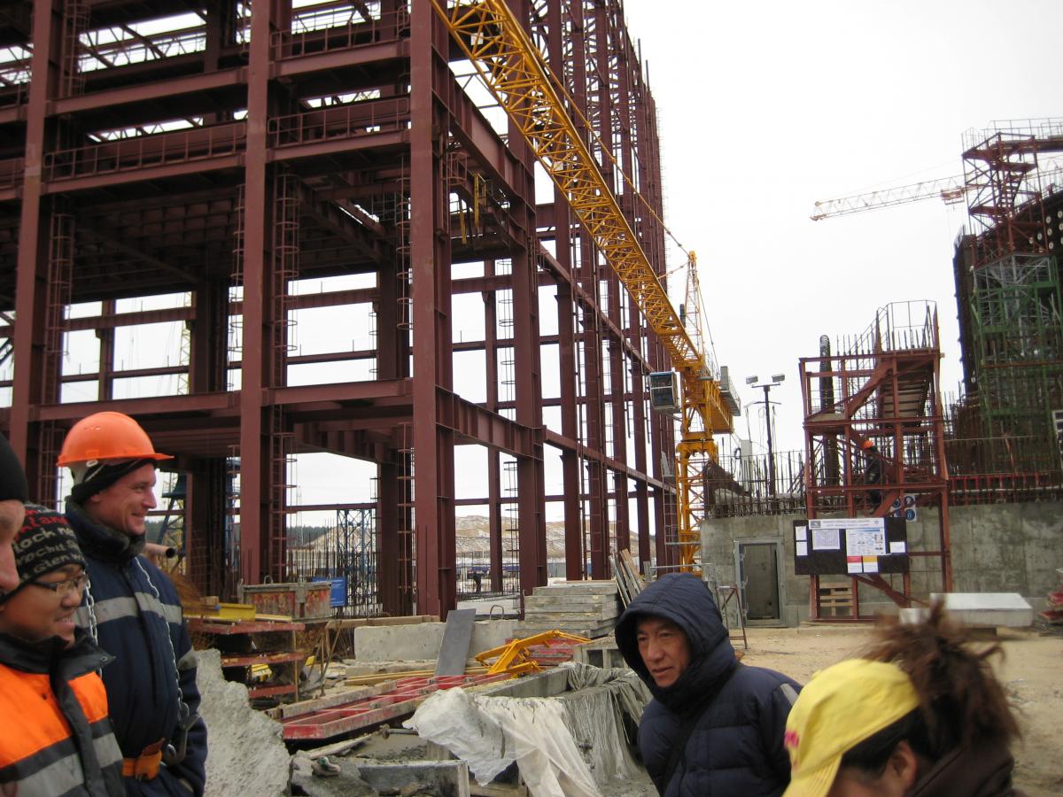 китайский башенный кран QTZ 315