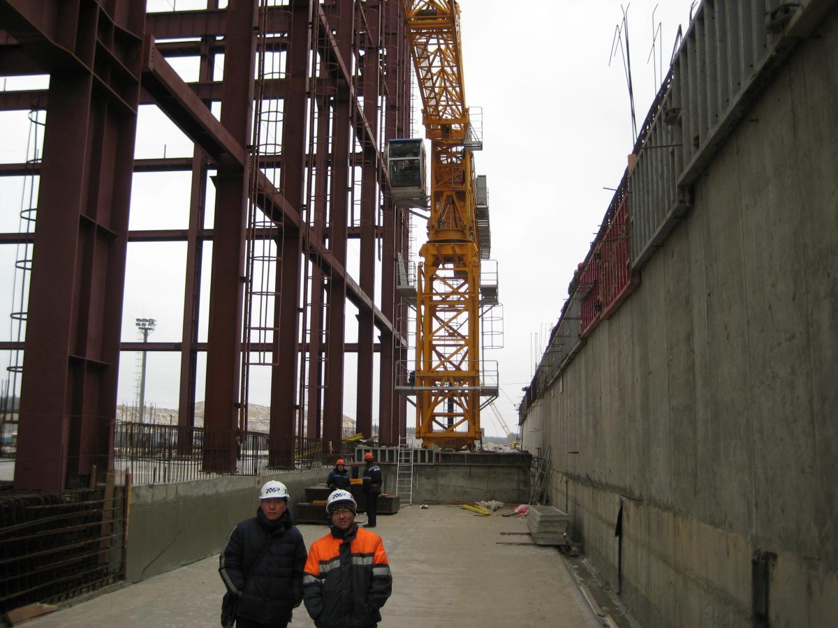башенный кран QTZ 315