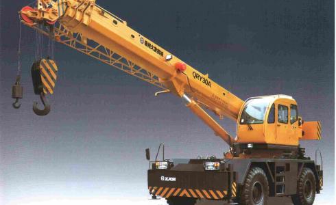 Вездеходный колесный автокран QRY30A