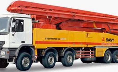 Автобетононасос SANY SY5600THB-66 