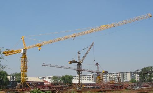 Башенный кран с оголовком S315 K16 (QTZ 315 tm) 